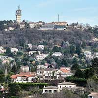 Le Mont-Cyndre depuis Saint Didier